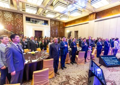 Attendees at the International Forum on One Korea