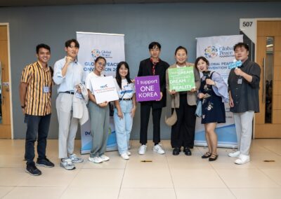 Korean Delegates at the Youth Volunteerism & Service Learning Forum